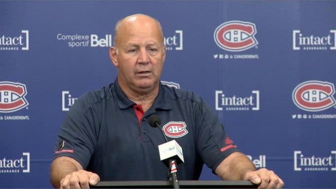 Claude Julien détruit un de ses défenseurs en direct à la télévision Claude Julien