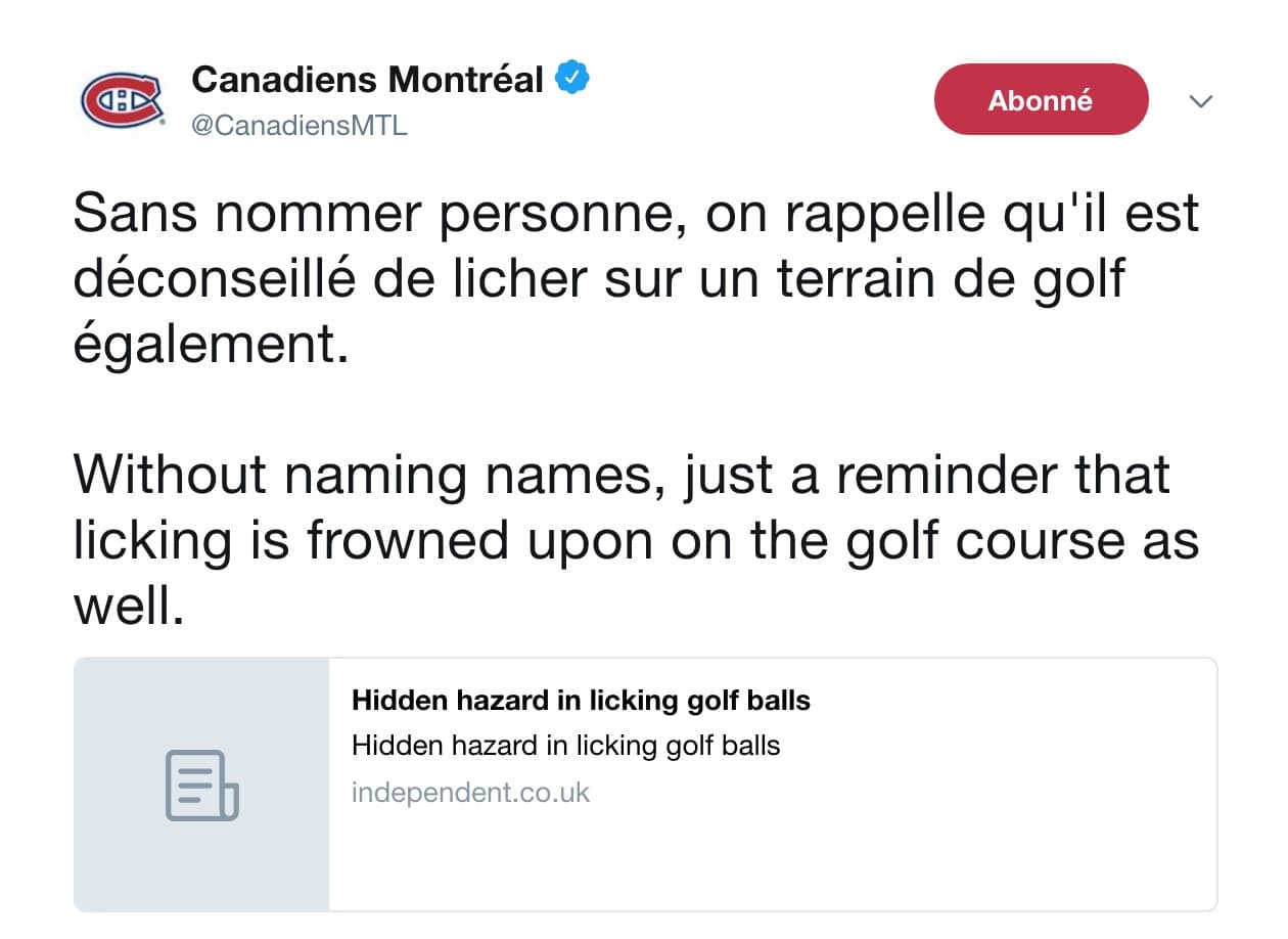 Tweet Mtl sur Marchand