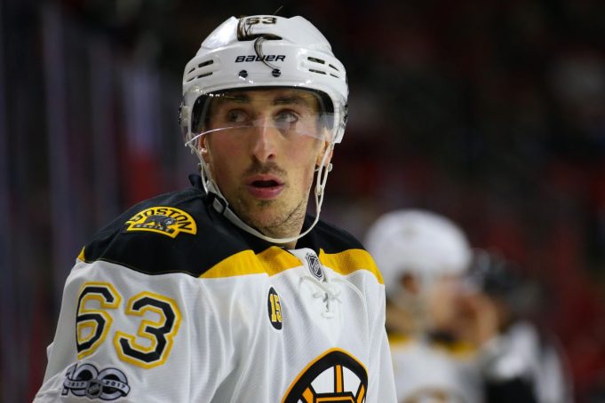 Brad Marchand se prononce sur ses agissements dans les médias