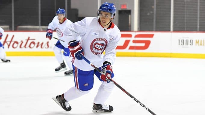C’est la fin pour huit joueurs au camp des recrues du Canadien Samuel Houde