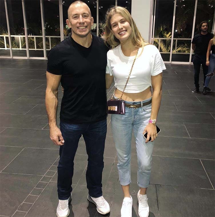 eugenie bouchard georges st pierre