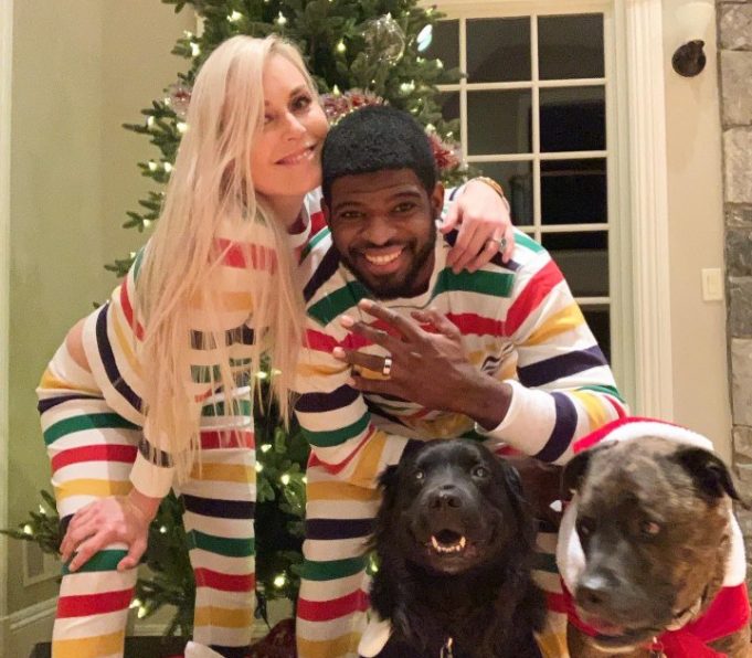 PK Subban et Lindsey Vonn