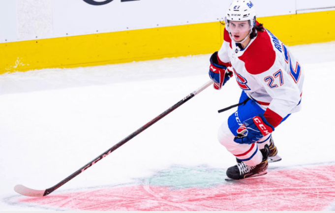 Alexander Romanov laissé de côté par le Canadien