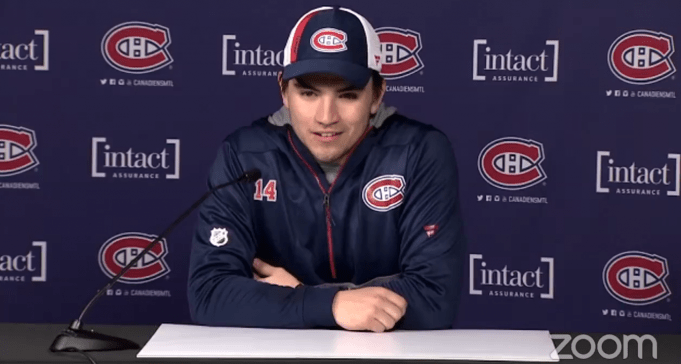 Nick Suzuki est sévère à son endroit