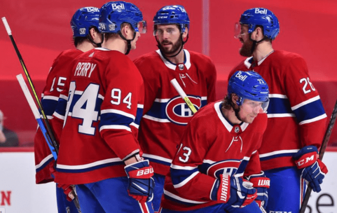 Le Canadien est au sommet du classement de la LNH présentement