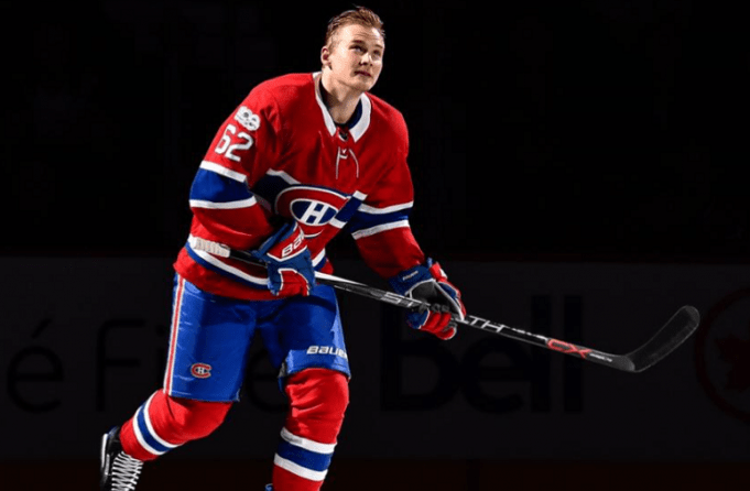 Artturi Lehkonen sur la liste COVID du Canadien
