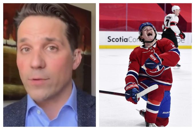 Louis Jean croît que Cole Caufield n’a pas sa place dans l’alignement du CH en séries