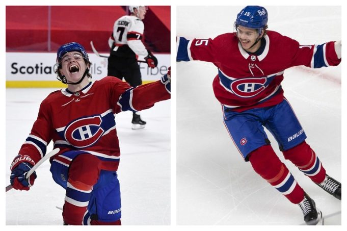 Cole Caufield et Jesperi Kotkaniemi ont glissé dans les DM de cette fille de Montréal