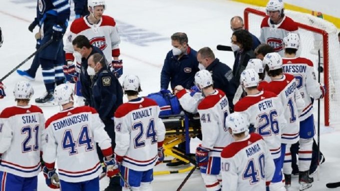 Dominique Ducharme donne les détails sur la présence de Petry, Evans et Merrill au match #1 contre Las Vegas
