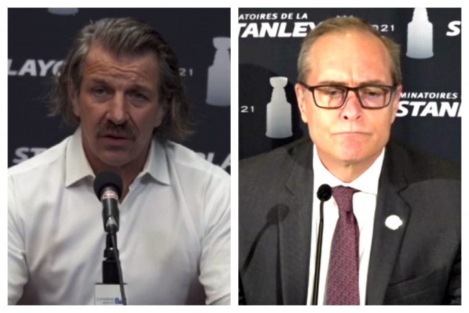 Marc Bergevin sort et dit sa façon de penser à Paul Maurice qui n’a pas serré la main du Canadien