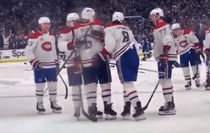 Les joueurs du Canadien avaient l’air au courant que Shea Weber disputait son dernier match à la finale