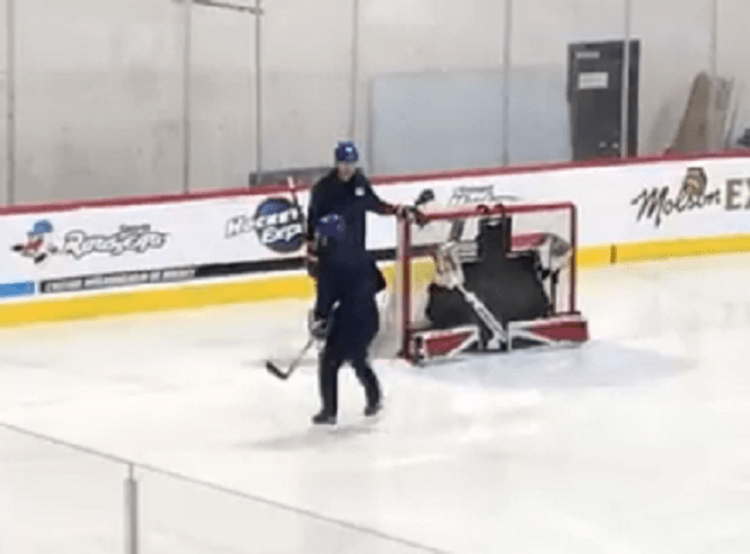Carey Price a patiné pour la 1re fois depuis plusieurs jours