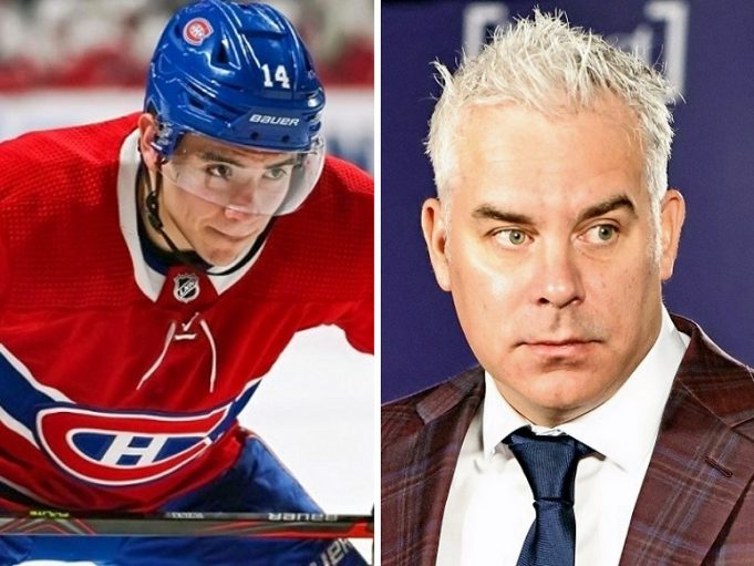 Nick Suzuki critique Dominique Ducharme