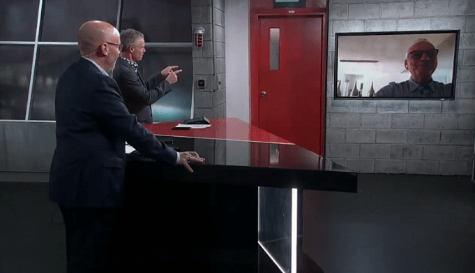 Mario Tremblay ne sait pas qu’il est en direct et crée un malaise à RDS