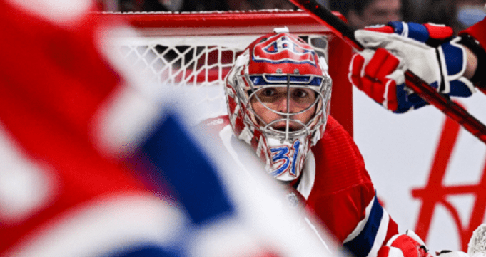 Carey Price sort et remercie les partisans du Canadien