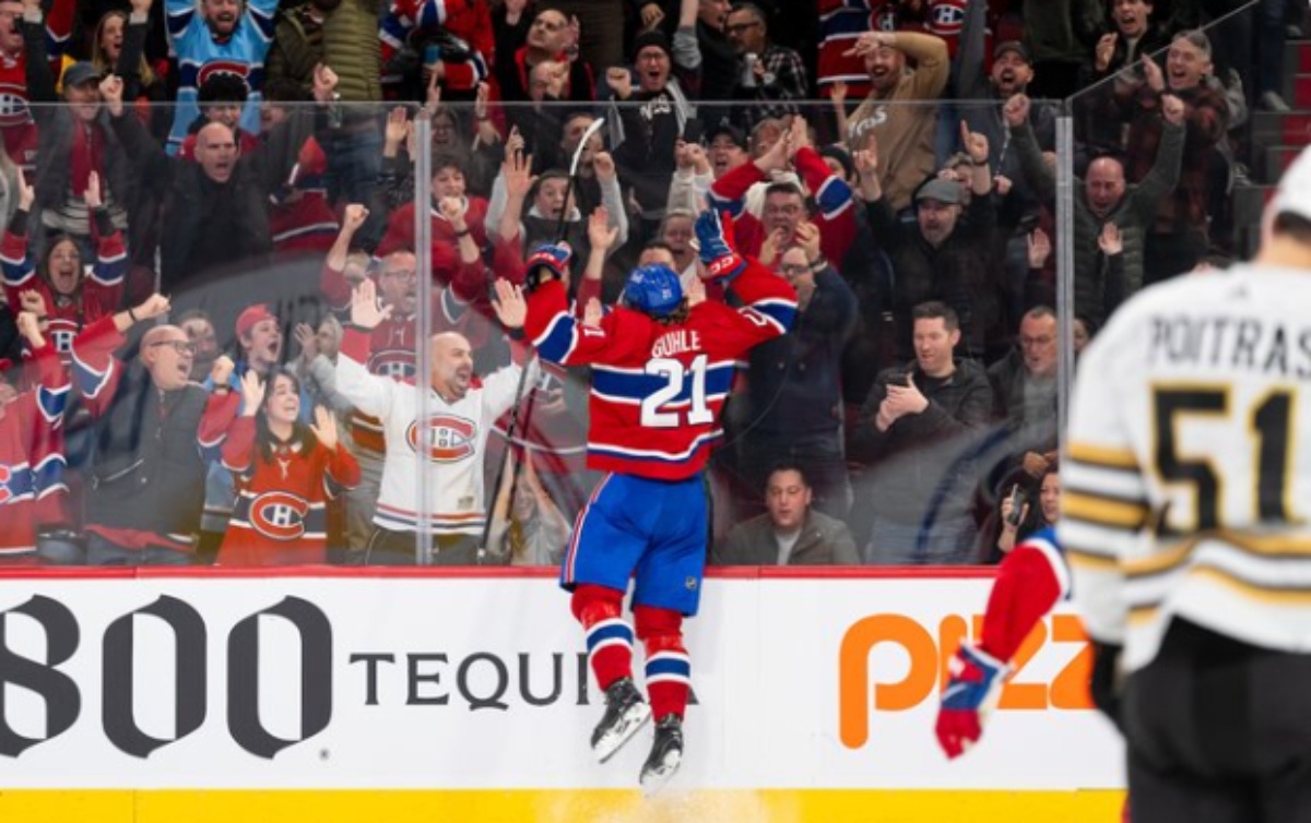 Kaiden Guhle celebration