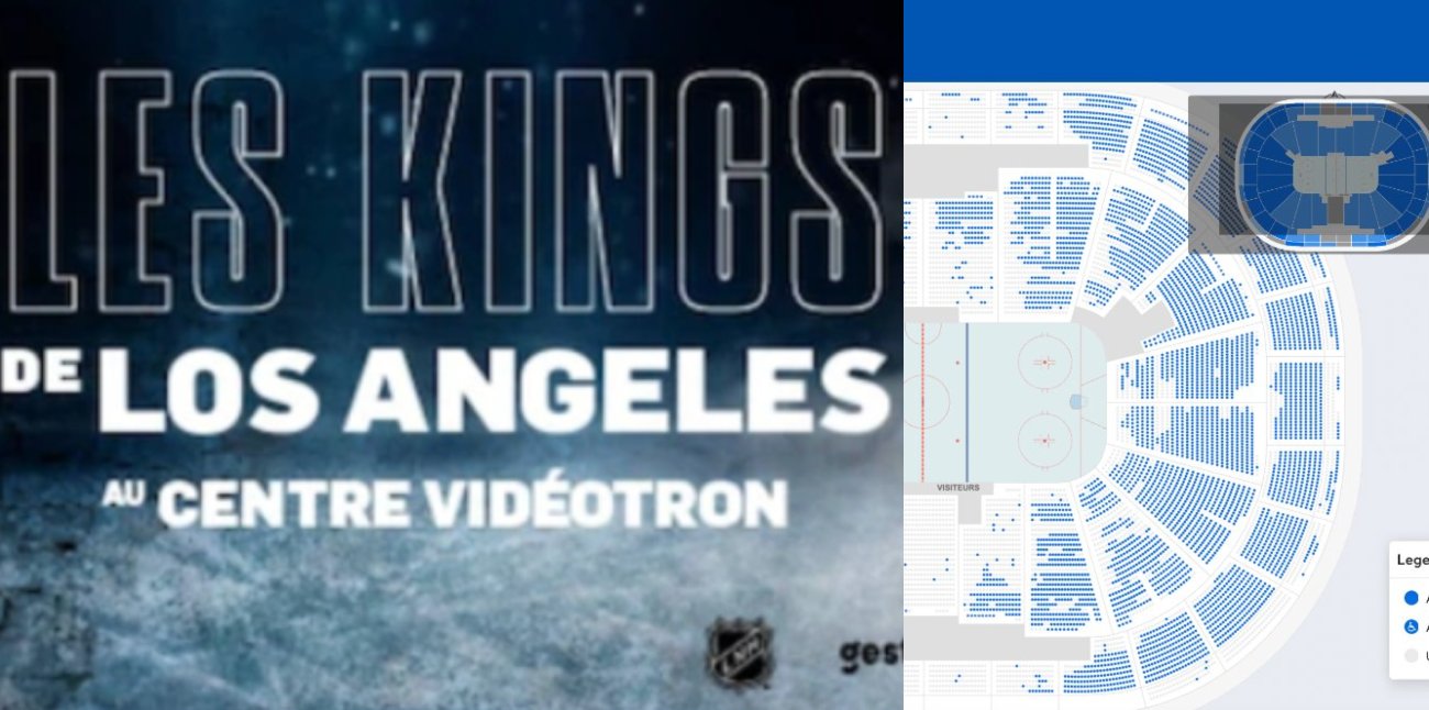 Les Billets Pour Les Matchs Qu Bec Ne Vendent Pas Et Les Commentaires   Kings Centre Videotron 2024 