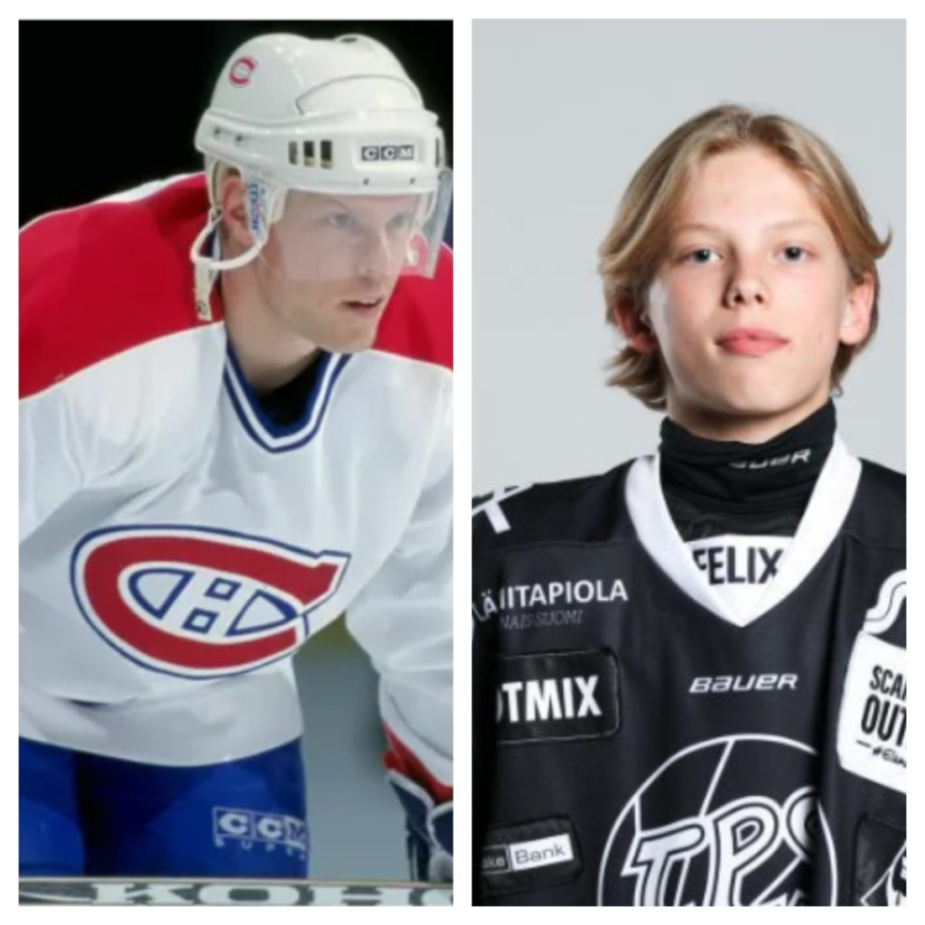 Une vidéo de Aatos Koivu le fils de Saku fait le tour du web - Fan de