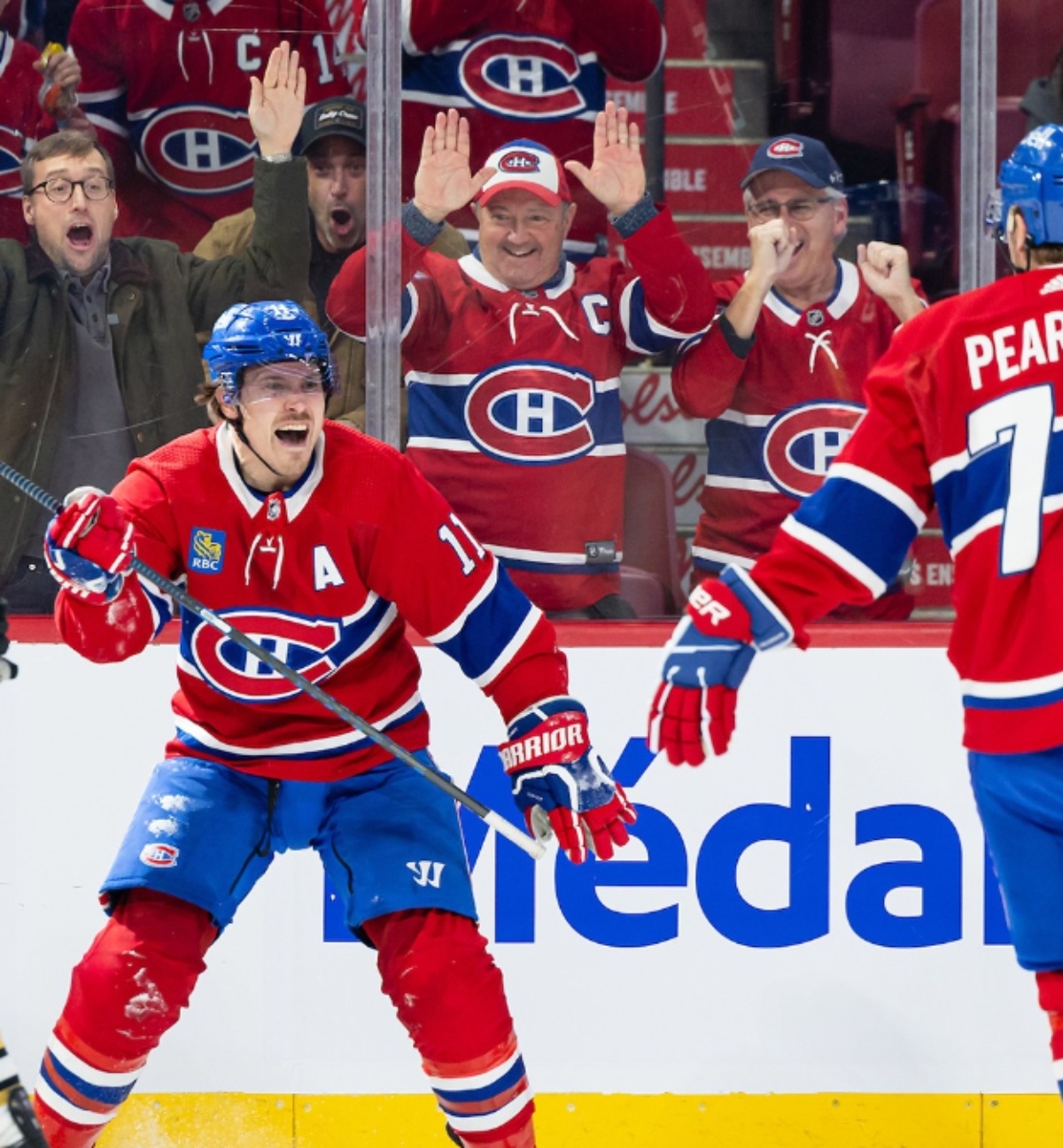 Brendan Gallagher et tanner Pearson