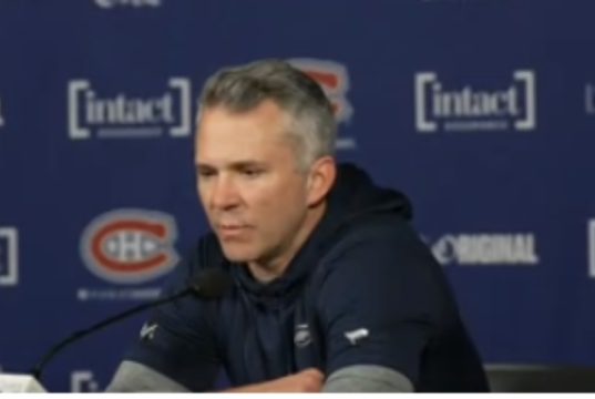 martin st-louis avant- match